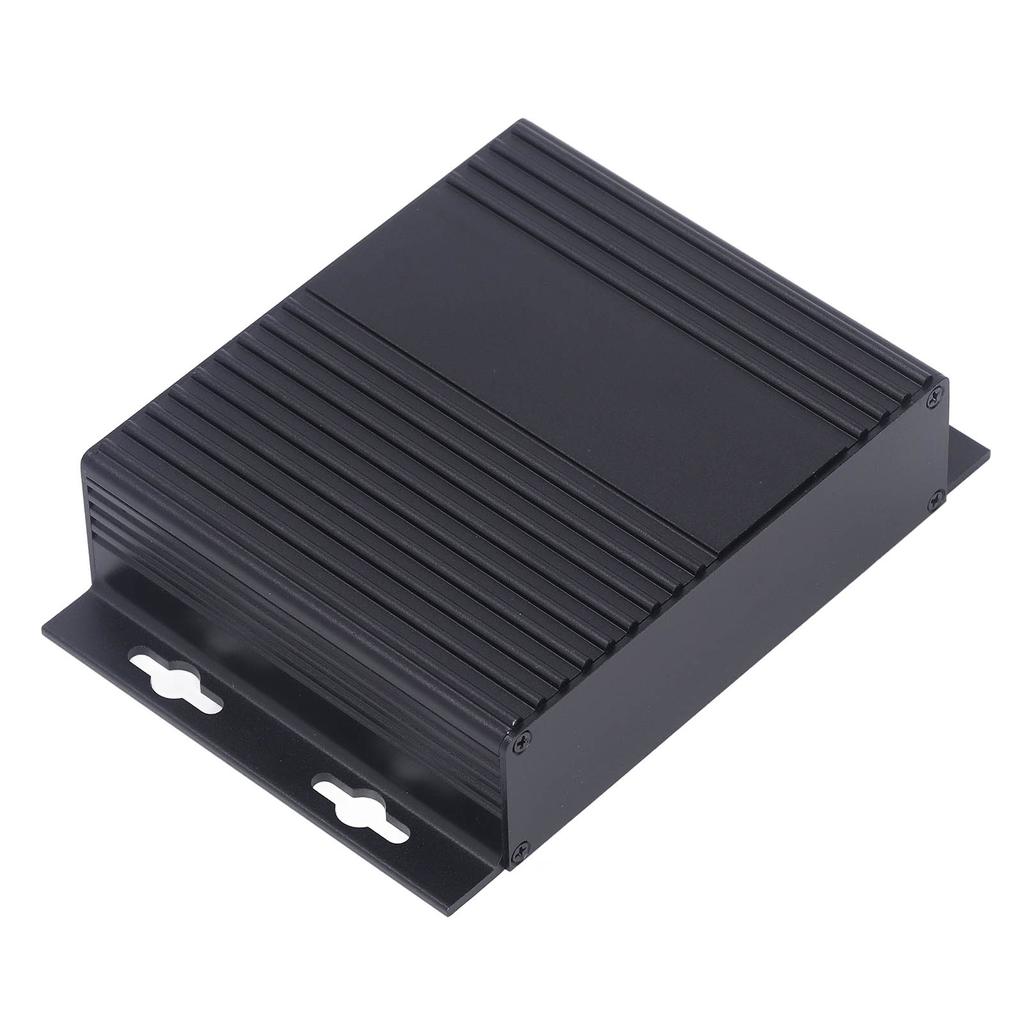 Aluminum Project Box Sandblasting Oxidation Treatment Corrosion Resistant Waterproof Heat Dissipation Case