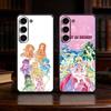 Mermaid Melody Pichi Pitch Handyhülle Für Samsung Galaxy A91,80,73,72 ,71,53,52,32 ,31,22,21s,20,Weiche Schwarze Hülle