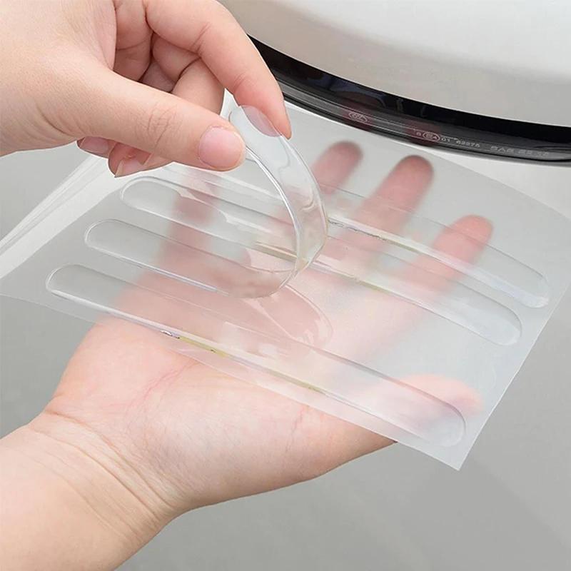 1 Set Self Adhesive Silicone Clear Bumpers Wall Protector Furniture Refrigerator Door Cabinet Glass Mute Buffer Anti-crash Pad