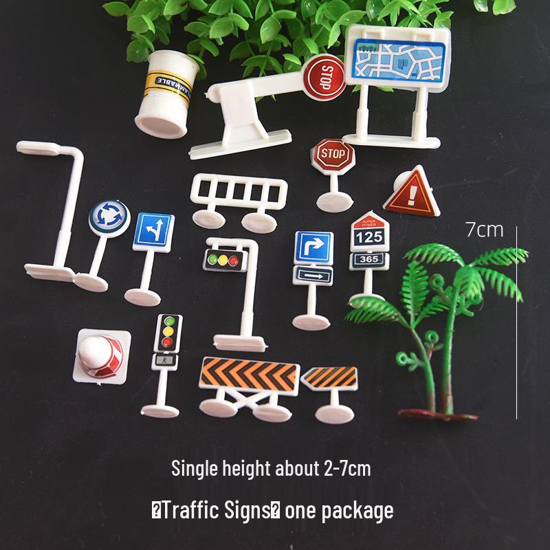 Traffic Track Stickers & Road Tape Set for Kindergarten DIY Playground Activities