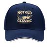 Vintage Car Lover Bold Slogan Design Sandwich Baseball Cap Sun Cap Outdoor Workouts Hat