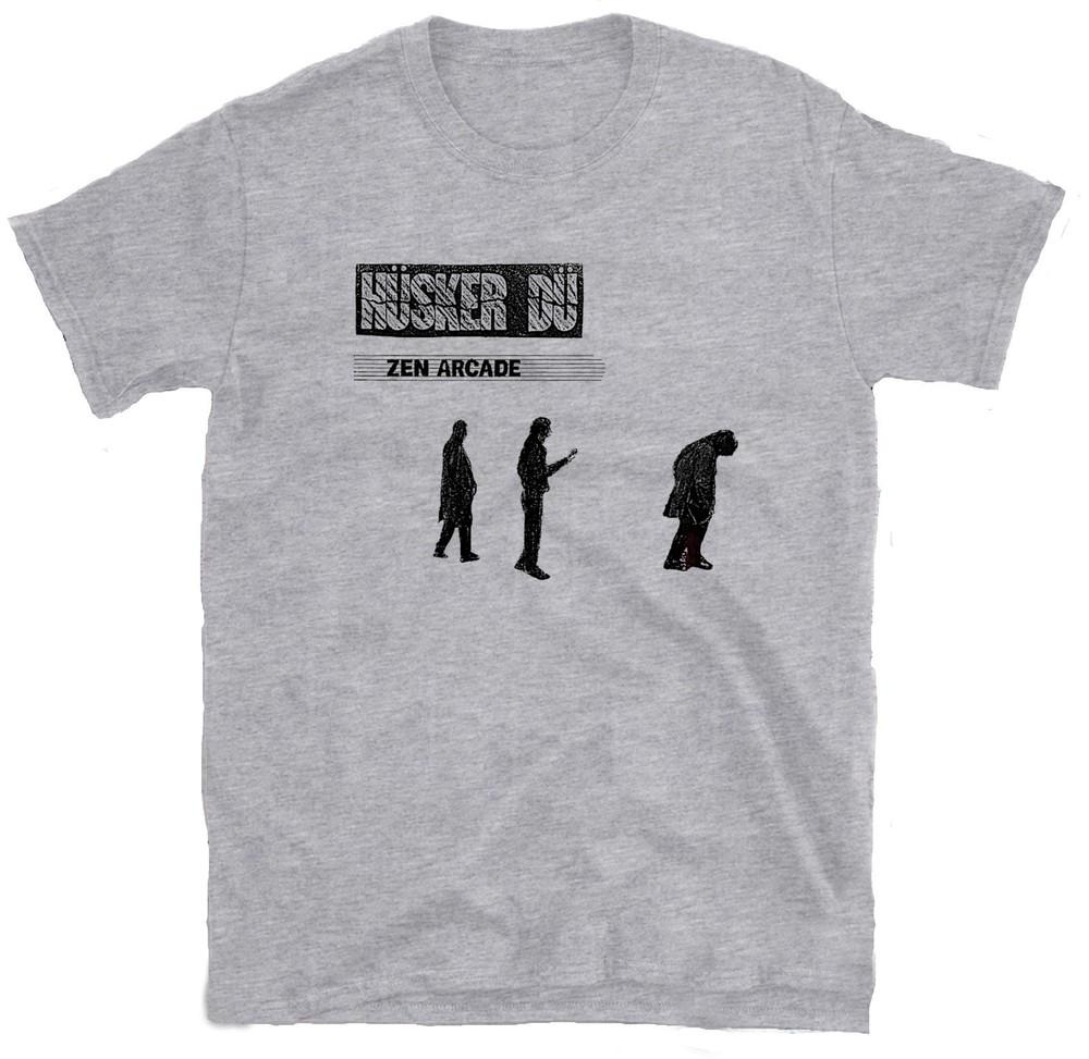 Husker Du Zen Arcade Tshirt 80s Alternative Indie Rock Punk Band Tee Unisex