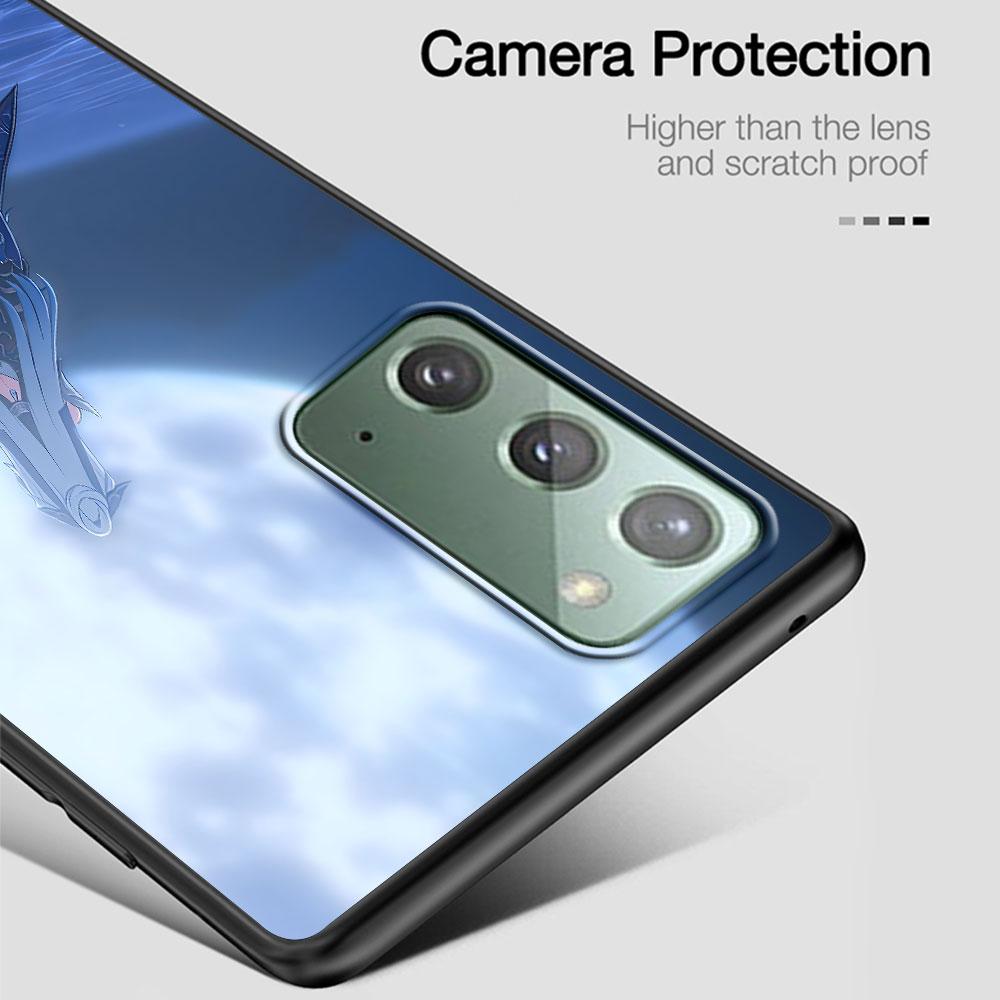 Husă Jing Liu Honkai Star Rail pentru Samsung Galaxy Note 10 Plus 20 Ultra 9 8 Husă de telefon TPU Negru Moale Funda Capa