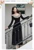 Elegant French Hepburn Black Dress for Women - Spring/Autumn 2026 Fashion