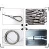 245 × M1.2 / 3/4 / 5 7-Size Aluminum Crimping Loop Sleeve Assortment Kit for Wire Rope Cable Thimbles Rigging