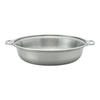 Endo Shoji Silver Peak Series Motsunabe Pot 28cm, Three-Layer Construction for Excellent Heat Efficiency (Stainless Steel, Aluminum, Stainless
