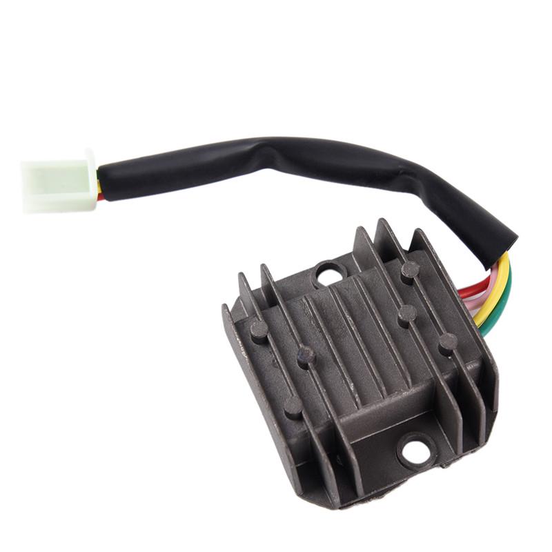 Universal 4 Wire Full Wave Motorcycle Regulator Rectifier For 12V Dc Bike Quad