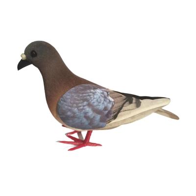 Realistic Foam Pigeon Statue Simulation Bird Figurine Indoor Decoration for Living Room Wedding Display