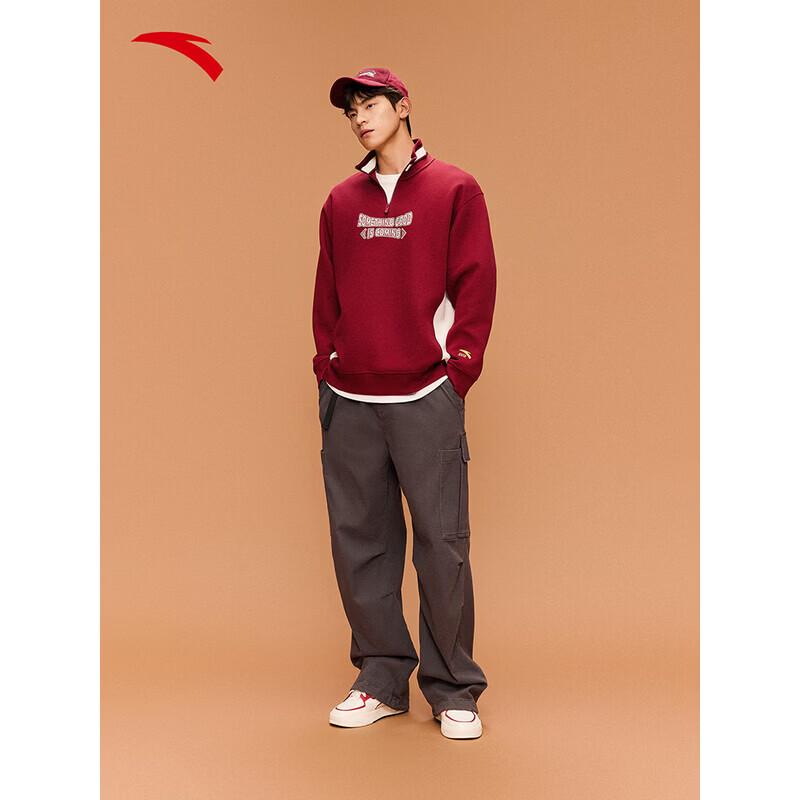 ANTA 'Good Things Happen' Half-Zip Pullover Sweatshirt