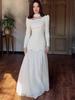 2025 Elegant Retro European Court Style Long Sleeve Dress