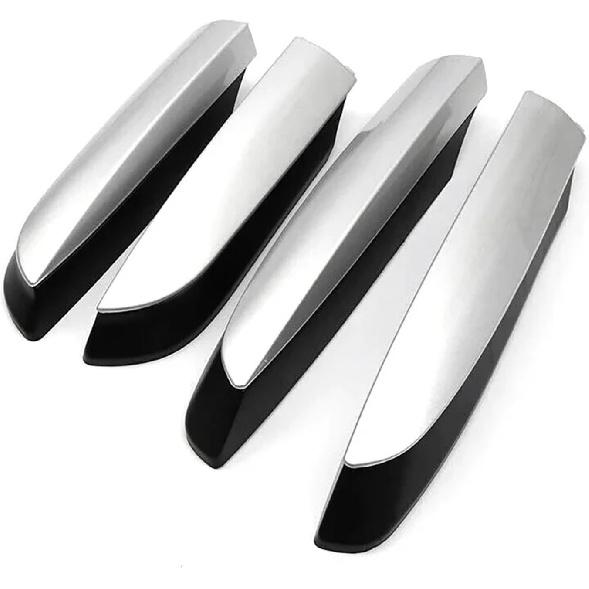 

4PCS Roof Rack Cover,Compatible with Toyota RAV4 XA40 2013 2014 2015 2016-2018 Luggage Racks Rail End Shell Replacement Part Accessories