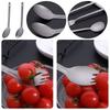 Long Handle Outdoor Camping Fork Portable Cutlery Fork Chopsticks New EDC Tool  Outdoor Tool