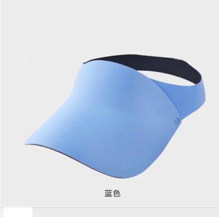 New sunshade empty top hat parent-child candy color one-piece sunscreen hat travel breathable beach hat