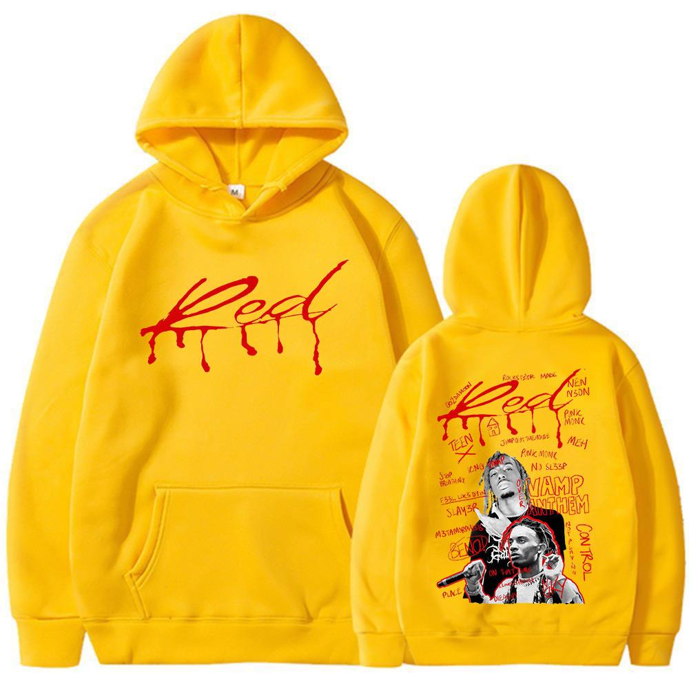 Rapper Playboi Carti Whole Lotta Red Hoodies Opium Ken Carson Narcissist Gothic Hooded Sweatshirt Mens Women Oversized Pullovers