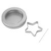 Game Cookie Cutters Sugar Candy Making Tools Korean Movie Props for Holiday Parties Cosplay Party Five Pointed Star