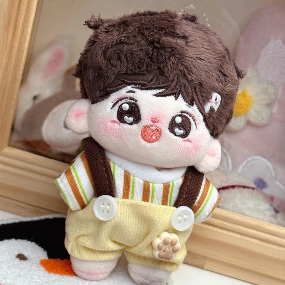 Cat Paw Pants 10cm Cotton Doll Clothes Suit Doll Dress Up Set Doll Clothes Outfit  Children's Gift