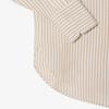 Lacoste Women's Linen Blended Stripe Shirt CF1429-56G8GI