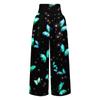 Women's Casual Workplace Color Temperament Trousers Loose Wide Leg Pants