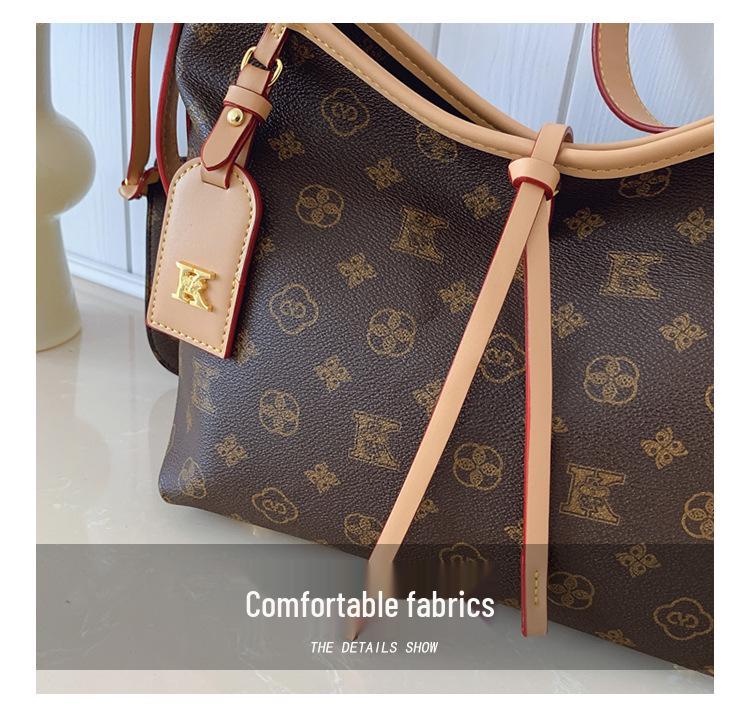 Internet Celebrity Chic Women's Large Capacity Shoulder Tote - New Autumn Crossbody Bag