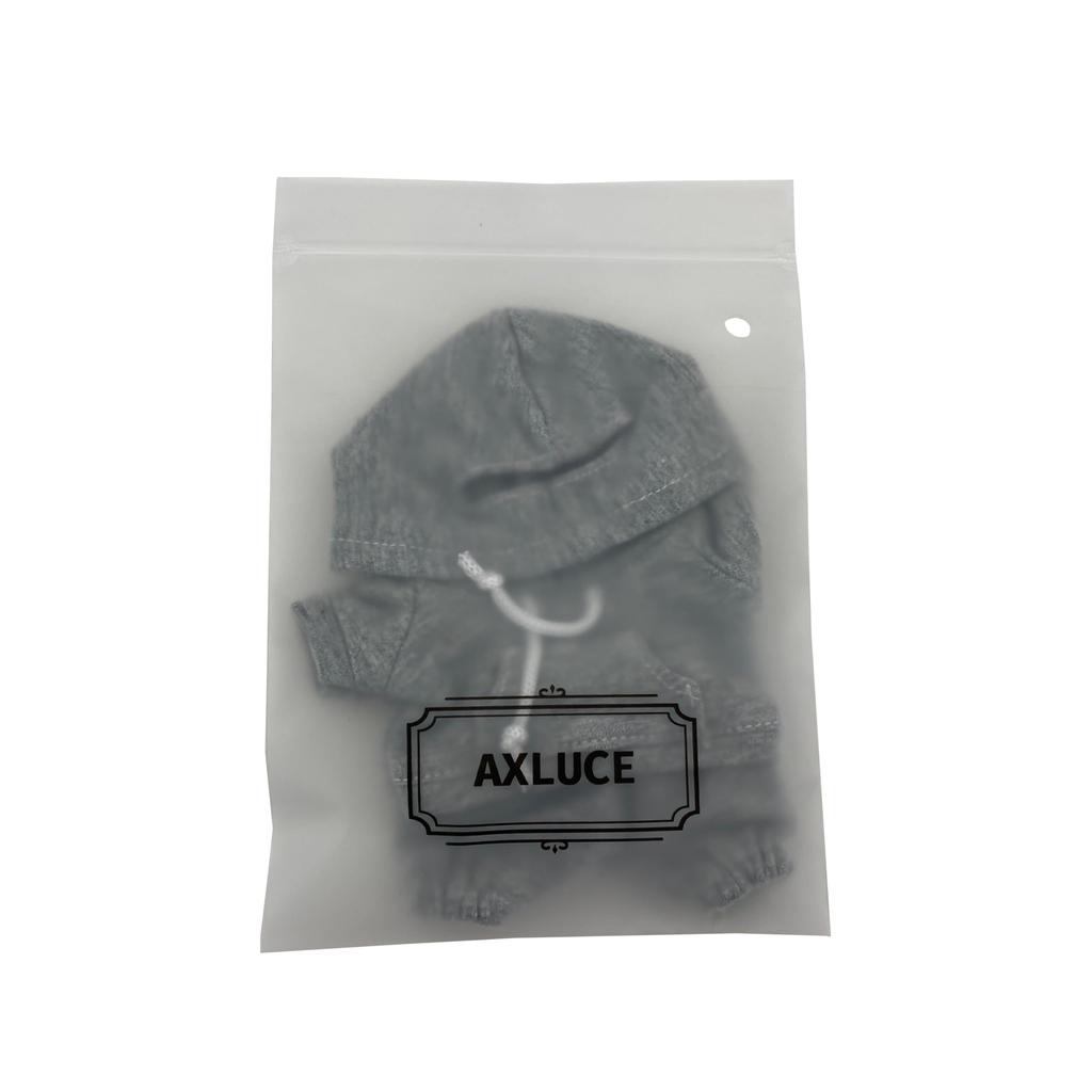 AXLUCE Lovebu Clothes Hoodie and Pants Plush Toy Outfit (Black)