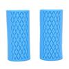 2PCS Barbell Grips Silicone   Thick Prevent Slip Dumbbell Grip for Gym Weightlifting Black