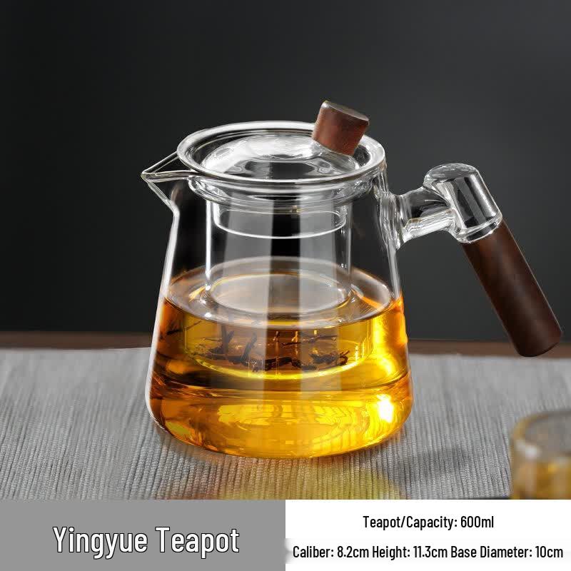 Youluo Chinese Style Thickened Glass Teapot