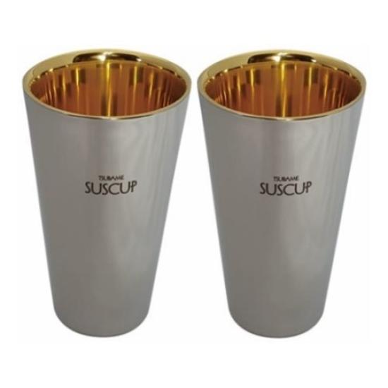 

TUBAME SUSCUP Straight cup pair gold plated (24k inside) SCW-4GP