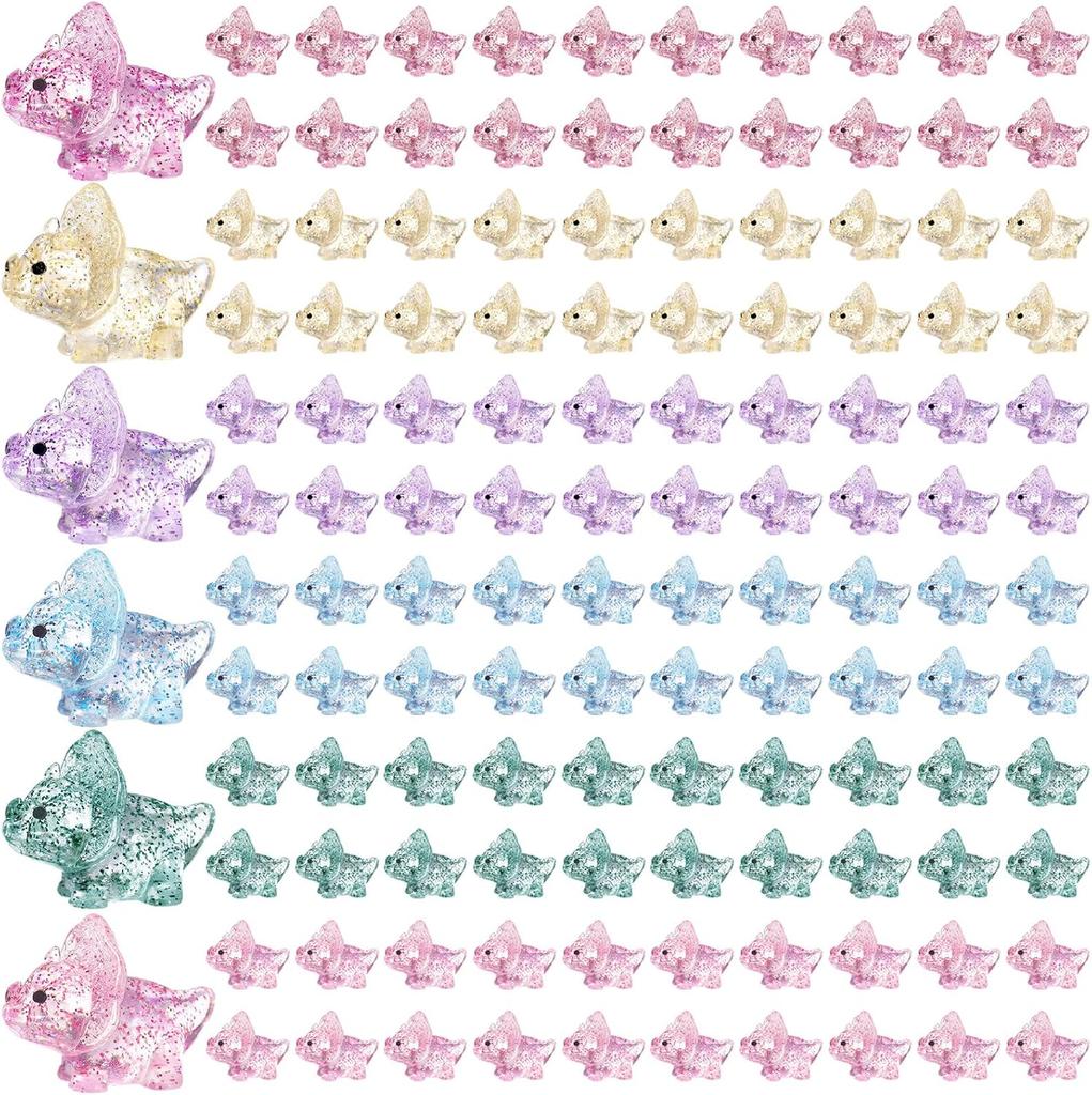 50 szt. Mini Żabki Żywiczne Błyszczące Małe Żabki Figurki Miniaturowe Mini Zwierzątka Żywiczne Małe Żabki Do Dekoracji Domu Rękodzieło DIY Upominek na Imprezę