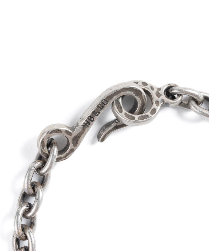 Wild Bricks Th Link Chain Bracelet (Silver)