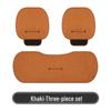 Puppy Cartoon Sunglasses Car Seat Cushion for Kia Models, All-Season Cotton Linen