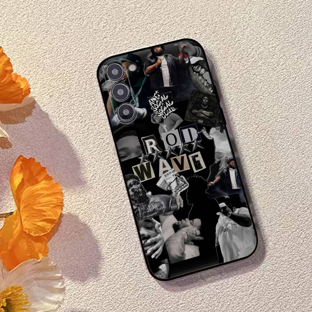 R-Rod Wave Rapper Phone Case For Samsung Galaxy A73,A72,A71,A70,A53,A52,A51,Others Soft Black Cover