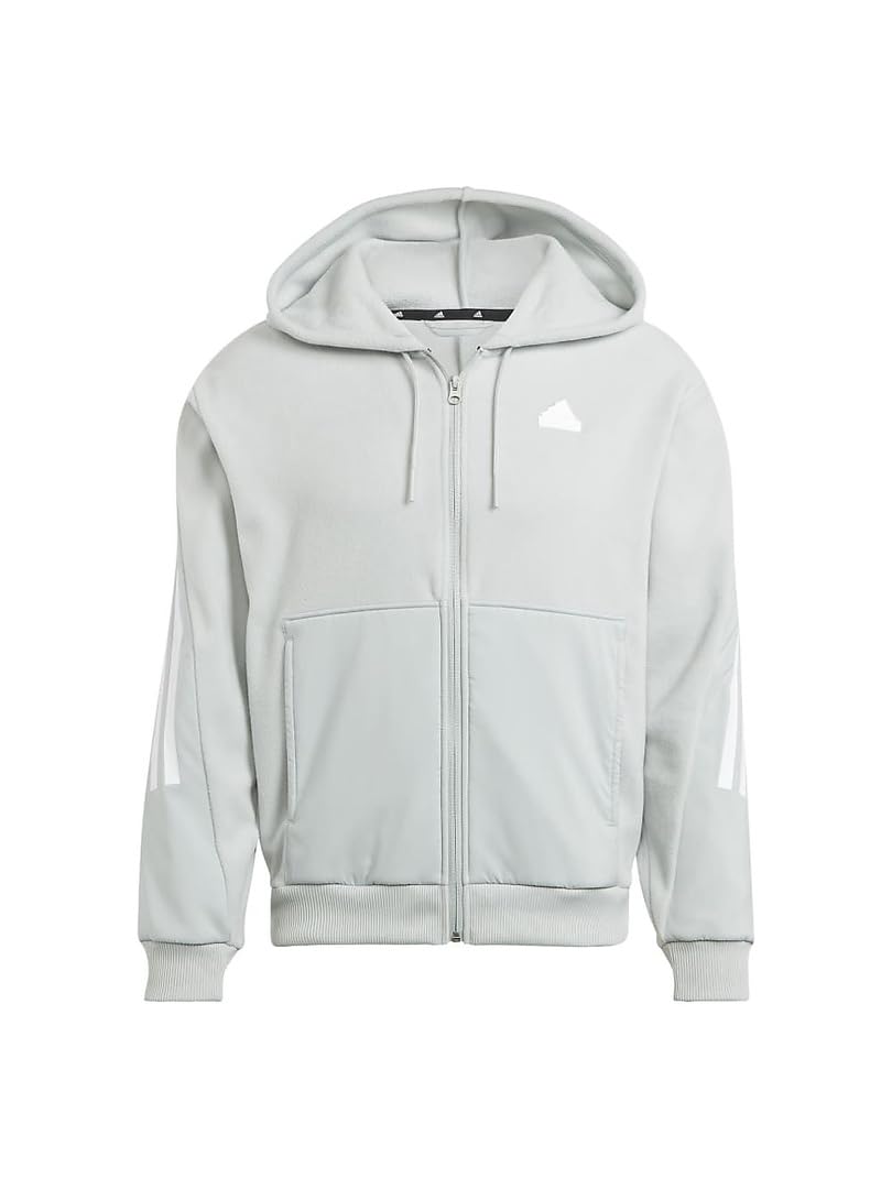 

adidas M FI 3S Sweat FZ Hoodie Wonder Silver S