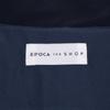 Epoca Navy Memory Twill Double Belted Coat Coat 38 NavyUsed