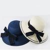 Straw Hat Spring Summer Bow Hat Sunscreen Shade Beach Foldable Sun Hat Women'S Summer Hats