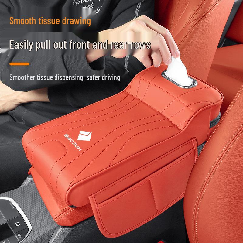 Baojun Yueye Plus Armrest Box Pad with Storage for 530/730/630 Models
