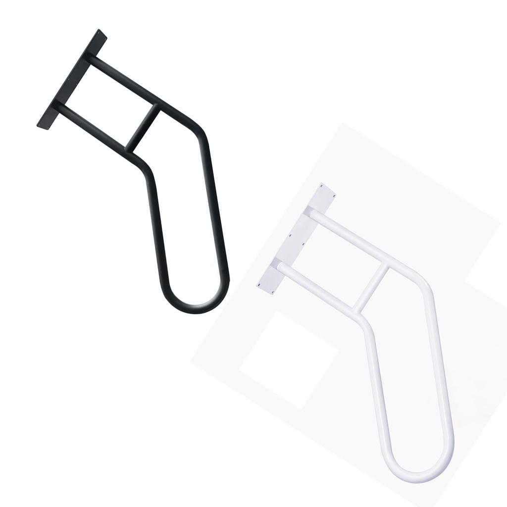 Outdoor Steps Handrails 1-3 Step Exterior Porch Stair U Shaped Wall Mount Safety Grab Bars for Elder