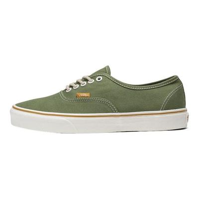 Authentic Embroidered Check - Loden Green Unisex Sneakers VN0009PVZBF