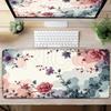 XXL HD Printing Large Gaming Mouse pad Retro Art flower Expand mouse pad antislip made rubber desk mat mousepad PC accessorys