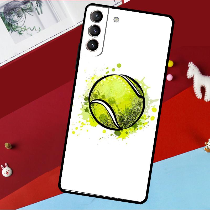 Tennis Sport Case For Samsung Galaxy S23 Ultra S22 S21 S20 FE S8 S9 S10 Plus Note 10 20 Back Cover Shell