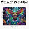 2D Flat Printing Dreamcatcher Owl Backdrop for Spiritual and Bohemian Photoshoot