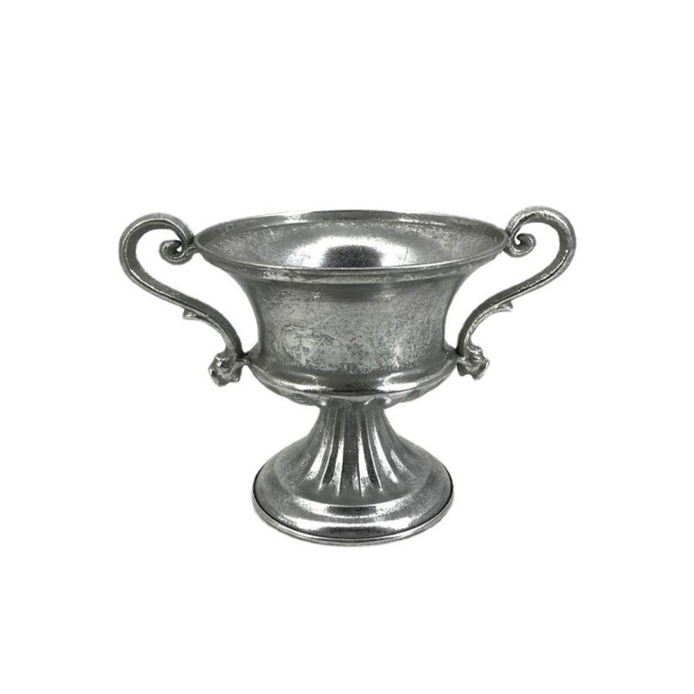 Classical Iron Flower Vase Simple Roman Plant Pot New Flower Planter  Home Decoration