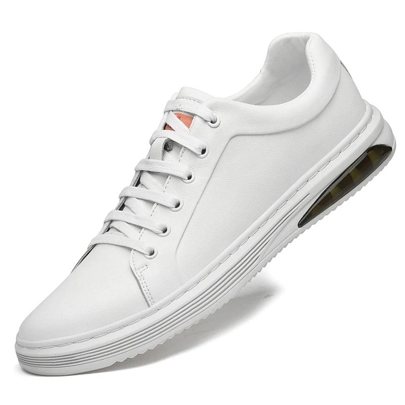 

Men Fashion Sneakers Mens Shoes High Quality Trainers Shoes Casual Genuine Leather Shoes Men Youth Skate shoe 38