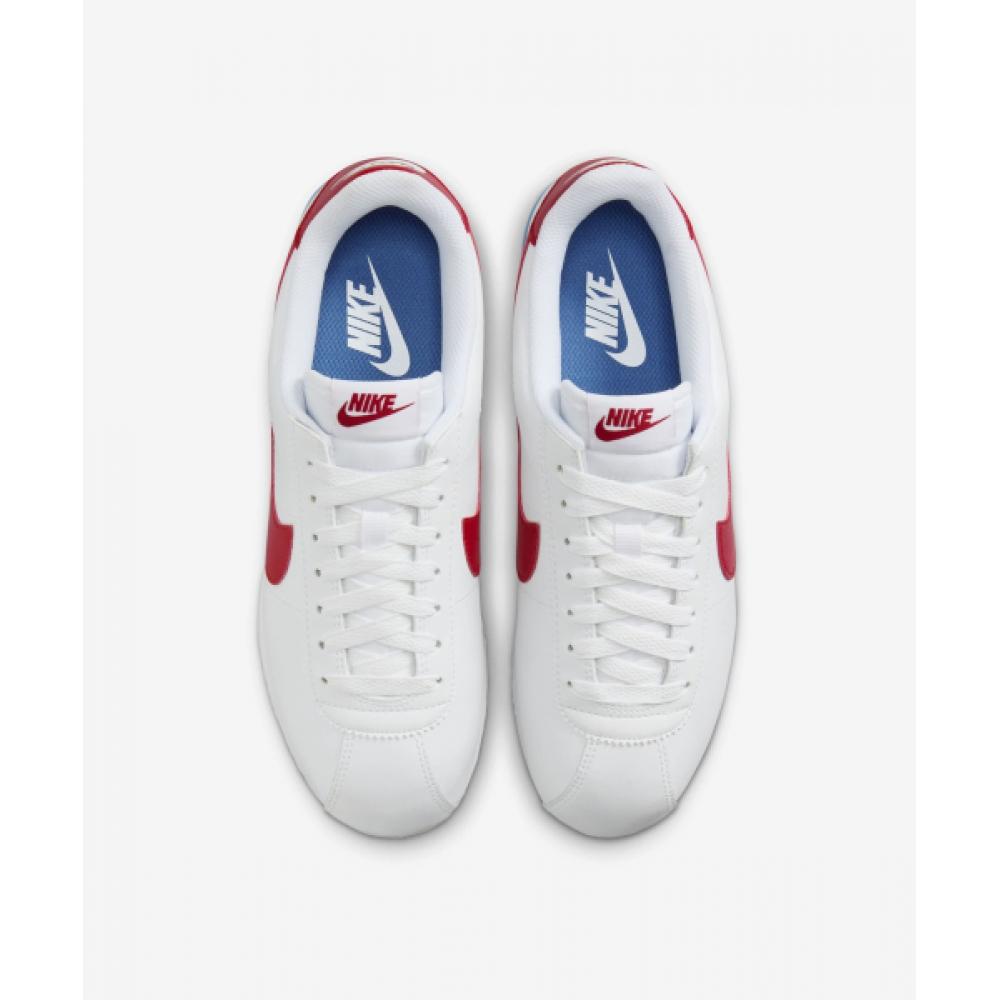Nike Cortez Leather W   White  Varsity Blue  Varsity Red Dn1791 108