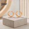 Everyday Earrings 1 Pair Hoop for Women Thick Chunky Fine