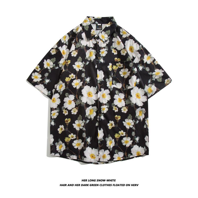 Men's Southeast Asian Style Quick-Dry Beach Vacation Shirt