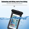 Floating Airbag Waterproof Swim Bag Phone Case Universal Highly Sensitive Touchscreen Phone Pouch The Water-Sprinkling Festival