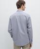 Masimodutti Regular Fit Melange Cotton Shirt