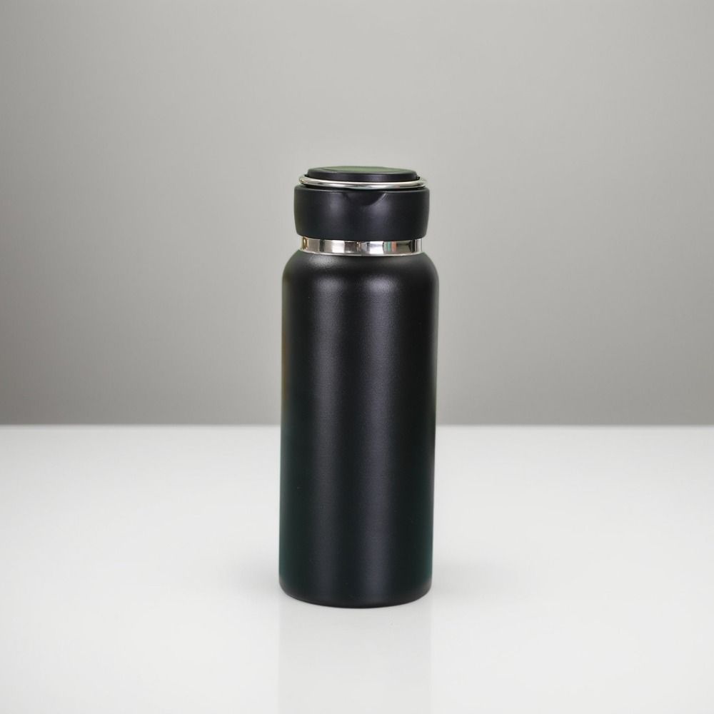 Wide Mouth Sport Thermos Cup 600ML Vacuum Flask Reusable Insulated Water Bottle  Outdoor Activities