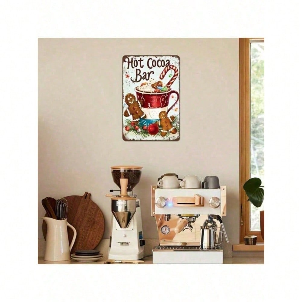 

Vintage Christmas Rules Tin Sign Retro Metal Wall Art 11.8x7.8 Inch Weatherproof Iron Decor For Home Bar Office TYA67654-06-20X30CM різнокольоровий