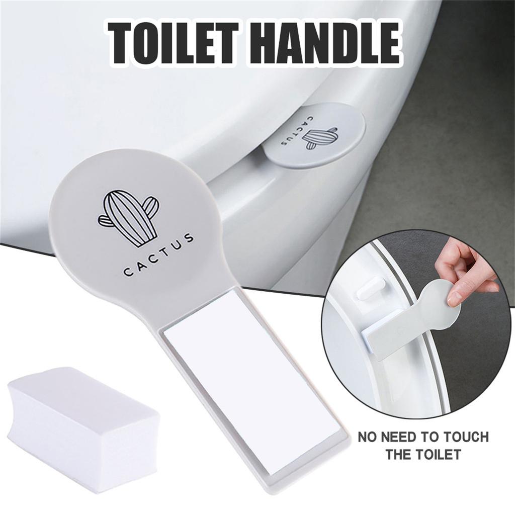 Toilet Cover Lifting Handle, Avoid Touching, For Cleaner And Healthier Use